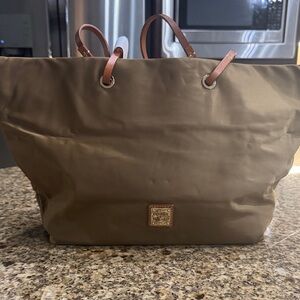 Dooney & Bourke Tan Nylon  Tote